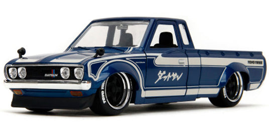 Datsonダットサン 1972 620 Pickup Gloss Blue JDM Tune / JADA 1/24 模型