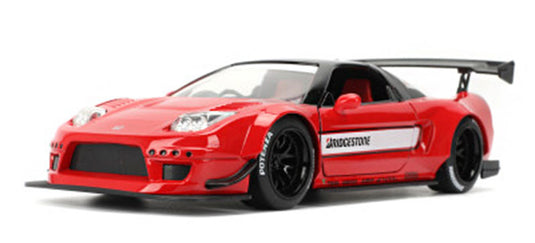 Hondaホンダ NSX Type-R 2002 レッド スポーツカー 模型 ダイキャスト モデル / JADA 1/24 ミニカー 模型