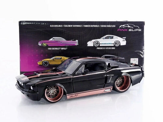 シェルビー GT500 1967 ブラック / Jada Toys 1/24 ミニカー