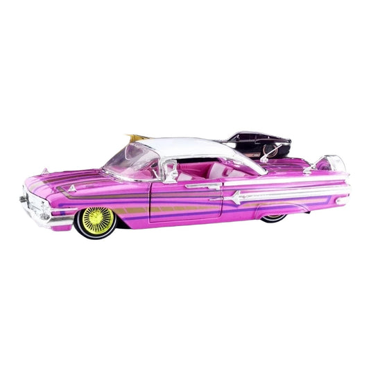 シボレー インパラ 1960 ローライダー パープル / Jada Toys 1/24 ミニカー