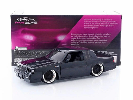 ビュイック グランドナショナル 1987 ブラック / Jada Toys 1/24 ミニカー