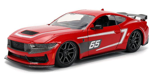 Ford Mustangフォード マスタング ダークホース 2024 レッド スポーツカー 模型 / JADA 1/24 ミニカー 模型