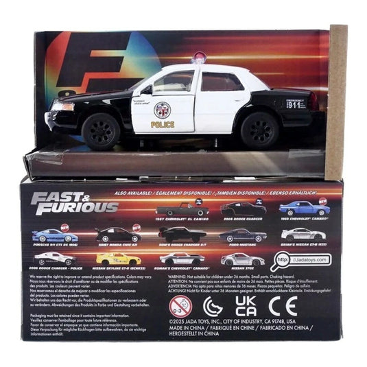 フォード クラウンビクトリア 1995 ポリスカー ワイルドスピード ブラック/ホワイト / Jada Toys 1/32 ミニカー