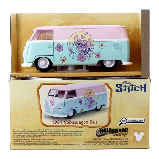VW 1961 フォルクスワーゲン バス スティッチ ライトブルー / Jada Toys 1/32 ミニカー
