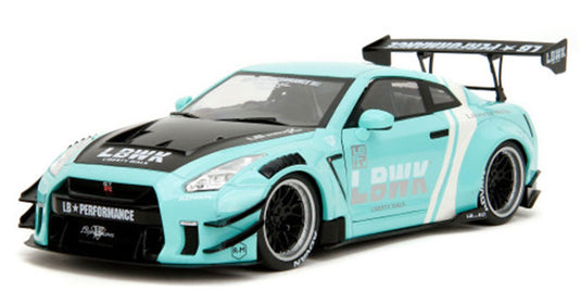 LBWK GT35 Type 2 ミントグリーン 2020 カスタム スポーツカー 模型 モデル / JADA 1/18 ミニカー 模型