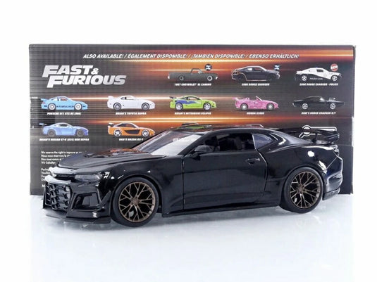 シボレー カマロ ZL1 ワイルドスピード ブラック / Jada Toys 1/24 ミニカー