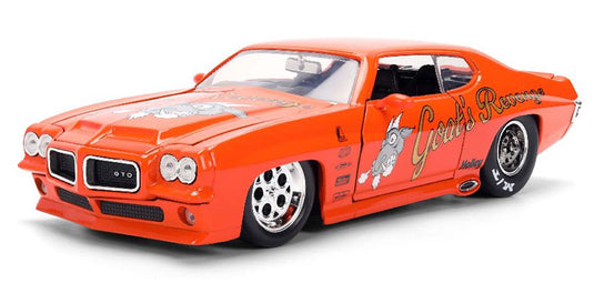 Pontiacポンティアック GTO Goat's Revenge 1971 オレンジ マッスルカー 模型 / JADA 1/24 ミニカー 模型