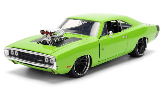 Dodgeダッジ チャージャー R/T 1970 ライムグリーン マッスルカー 模型 モデル / JADA 1/24 ミニカー 模型