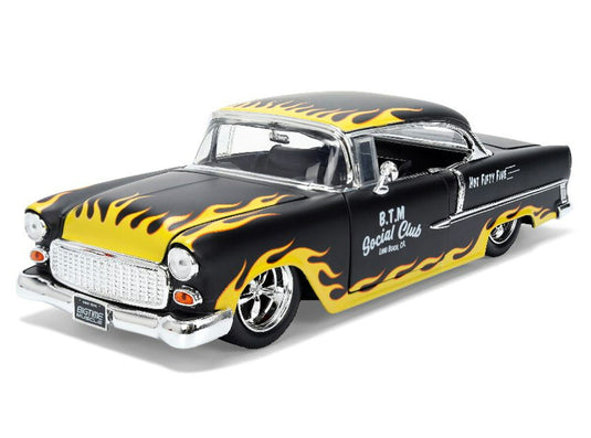 Chevroletシボレー Bel Air 1955 B.T.M. Social Club in Bla / JADA 1/24