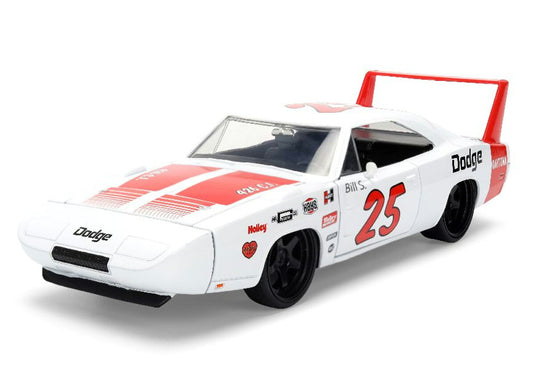 Dodgeダッジ 1969 Charger Daytona 25 with Spoiler in W / JADA 1/24 模型