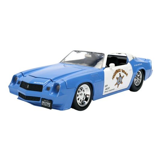 Chevroletシボレー Camaro Highway Drag 1979 Blue and W / JADA 1/24 模型