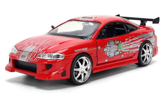 Mitsubishiミツビシ エクリプス & マツダ RX-7 ワイルドスピード 2台セット / JADA 1/24 ミニカー 模型