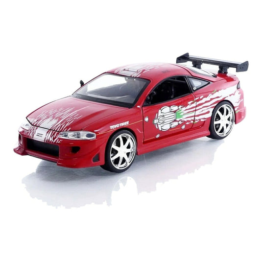 三菱 エクリプス 1995 ワイルドスピード レッド / Jada Toys 1/24 ミニカー