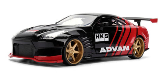 Nissan日産 GT-R (R35) Ben Sopra 2009 ブラック スポーツカー 模型 モデル / JADA 1/24 ミニカー 模型