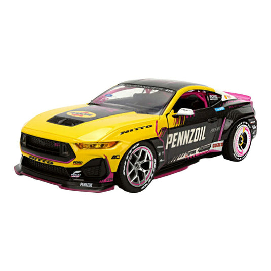 Fordフォード Mustang RTR 213 2025 Pennzoil Ben Hobsons / JADA 1/24 模型