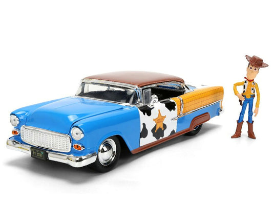 Chevroletシボレー Bel Air 1955 Woody Themed Deco / JADA 1/24 模型