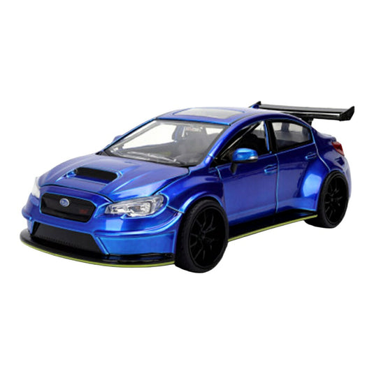 Subaruスバル WRX STI JDM Tune 2016 Metallic Blue / JADA 1/24 模型