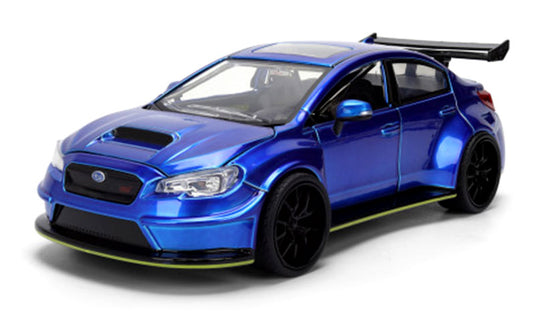 Subaruスバル WRX STI 2016 Metallic Blue JDM Tune / JADA 1/24 模型
