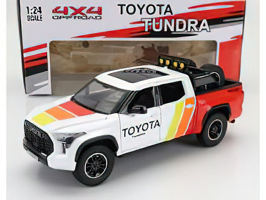 TOYOTA TUNDRA TDR PICK-UP OFF ROAD 2023 WHITE/JADA 1/24ミニカー