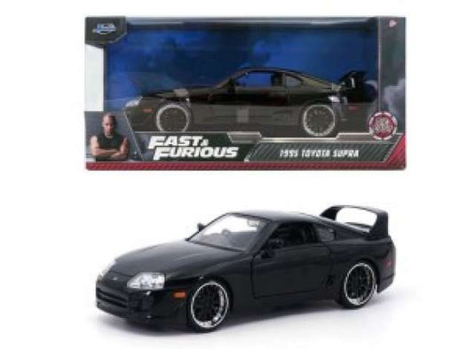1995 トヨタ スープラ ワイルド・スピード ブラック 劇中車 ミニカー Supra / JADA 1/24 ミニカー