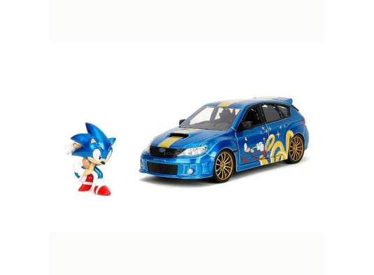 2012 スバル インプレッサ WRX STI ソニック仕様 ブルー 劇中車 / JADA 1/24 ミニカー