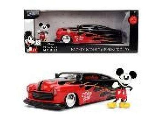 1951 マーキュリー クーペ ミッキーマウス レッド/ブラック ディズニー / JADA 1/24 ミニカー