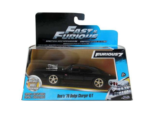 1970 ダッジ チャージャー R/T ワイルドスピード グロッシーブラック ミニカー / JADA 1/32 ミニカー
