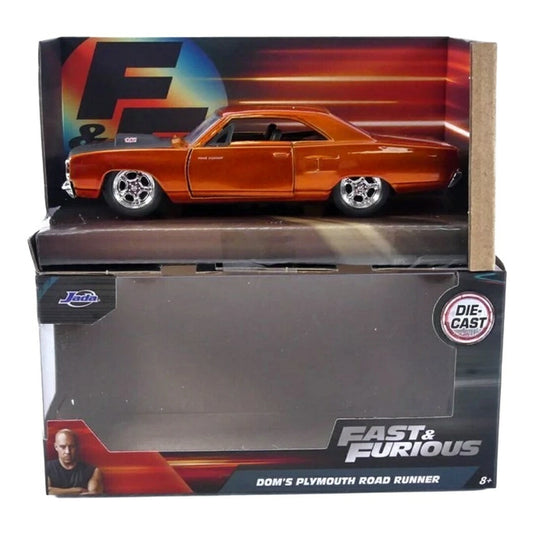 プリムス ロードランナー 1970 ドム ワイルドスピード オレンジ / JADA 1/32 ミニカー