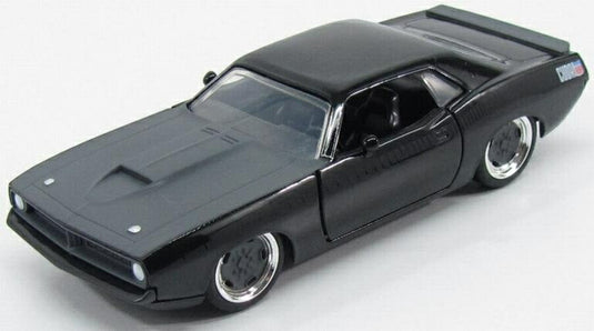 PLYMOUTHプリムス レティ バラクーダ 440 クーペ 1969 ワイルドスピード7 2015 ブラックグレー TV SERIES - MOVIE / JADA 1/32 ミニカー
