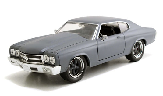 ドミニク 1970 Chevrolet Chevelle プライマーグレー ワイルドスピード (2009) ミニカー / JADA 1/24