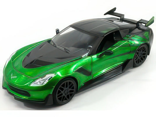 コルベット スティングレイ クロスヘアーズ トランスフォーマー5 パッケージ仕様 / JADA 1/24 ミニカー