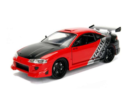 1995 三菱 エクリプス レッド/ブラック/シルバー 1995 Mitsubishi Eclipse / JADA 1/24 ミニカー