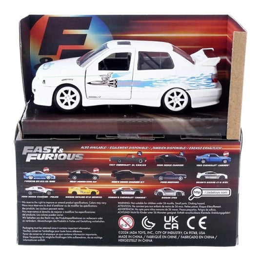 フォルクスワーゲン ジェッタ ジェシー ワイルドスピード 1995 ホワイト / Jada Toys 1/32 ミニカー