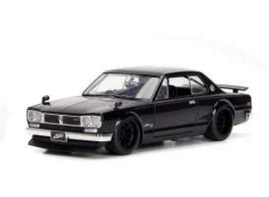 ブライアンのニッサン スカイライン 2000 GT-R ハコスカ ワイルドスピード ブラック / JADA 1/32 ミニカー