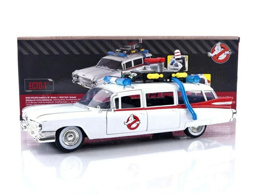キャデラック エクト1 ゴーストバスターズ 1959 ホワイト / Jada Toys 1/24 ミニカー