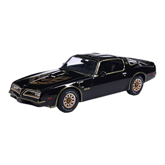 Pontiacポンティアック Firebird Trans AM 1977 Black with Gold / JADA 1/43 ミニカー 模型