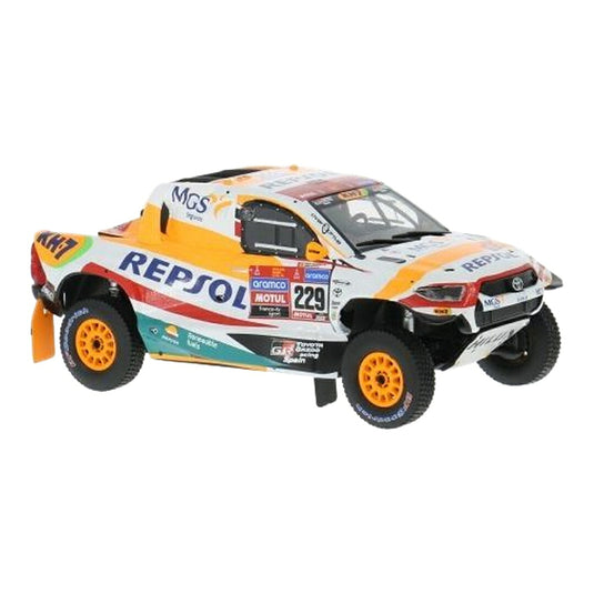 トヨタ GR DKR ハイラックス Evo T1+ No.229 ラリーダカール / IXO 1/43 ミニカー
