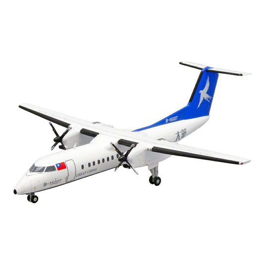 大華航空 Great China Air ボンバルディア Dash 8-Q300 B-15237 / JC Wings 1/200 飛行機模型 旅客機