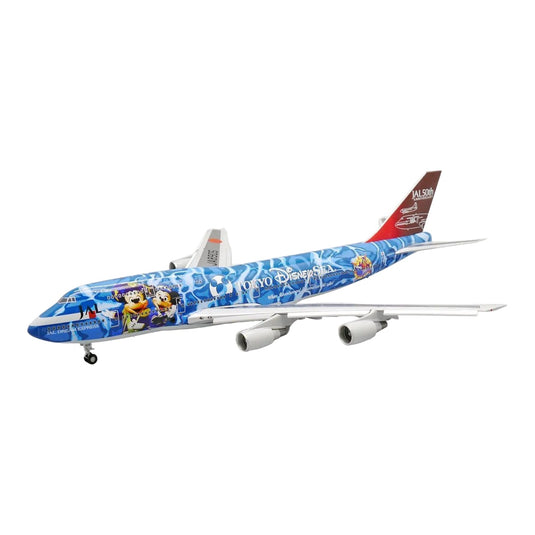 JAL日本航空 Japan Airlines ボーイング 747-400 JA8905 東京ディズニーシー特別塗装 フラップダウン仕様 / JC Wings 1/200 飛行機模型 旅客機