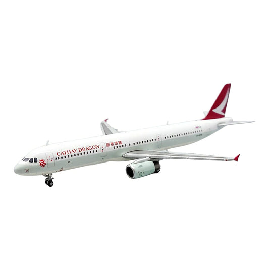 キャセイドラゴン Cathay Dragon エアバス A321-200 B-HTG / JC Wings 1/400 飛行機模型 旅客機
