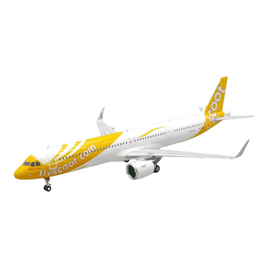 スクート Scoot エアバス A321neo 9V-NCA / JC Wings 1/200 飛行機模型 旅客機
