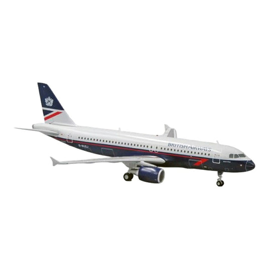 ブリティッシュ・エアウェイズ British Airways エアバス A320 G-BUSJ ランドー塗装 / JC Wings 1/200 飛行機模型 旅客機