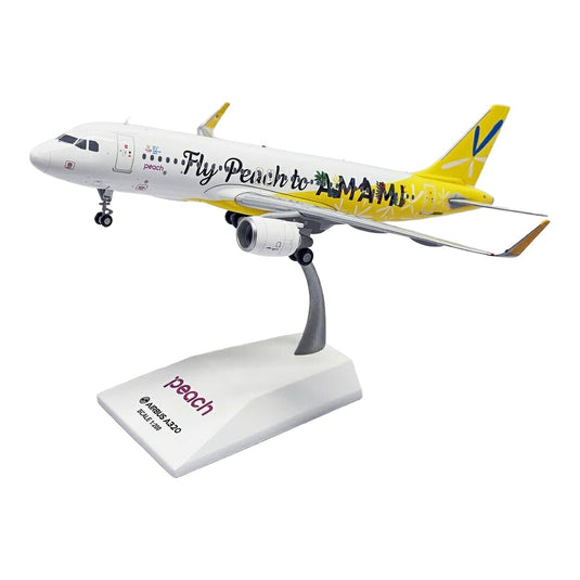 ピーチ Peach Aviation エアバス A320 Fly Peach to AMAMI 特別塗装 / JC Wings 1/200 飛行機模型 旅客機