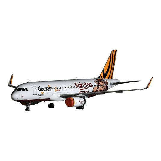 タイガーエア台湾 Tigerair Taiwan エアバス A320 楽天モンキーズ特別塗装 B-50006 / JC Wings 1/200 飛行機模型 旅客機