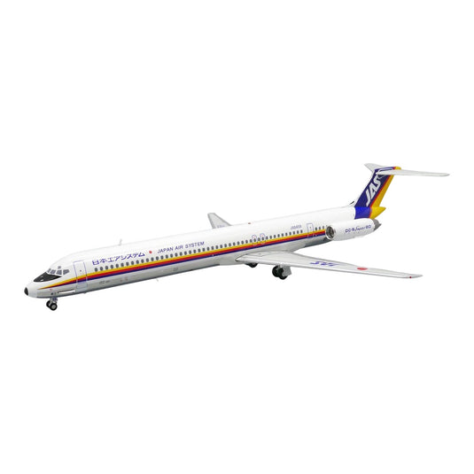 日本エアシステム Japan Air System マクドネル・ダグラス MD-81 JA8458 / JC Wings 1/200 飛行機模型 旅客機