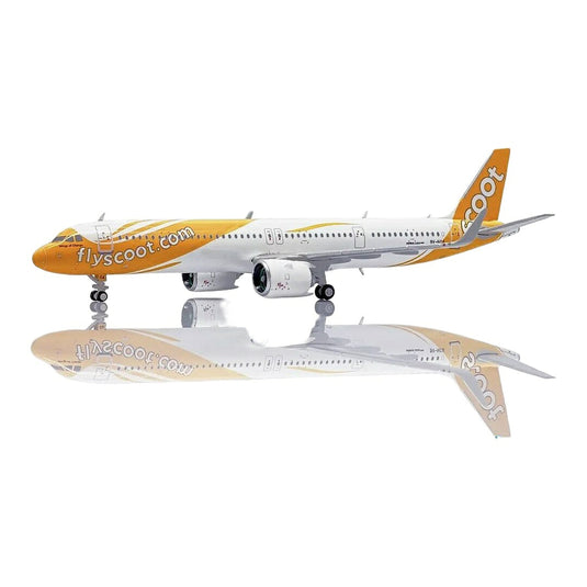 スクート Scoot エアバス A321neo 9V-NCA / JC Wings 1/400 飛行機模型 旅客機