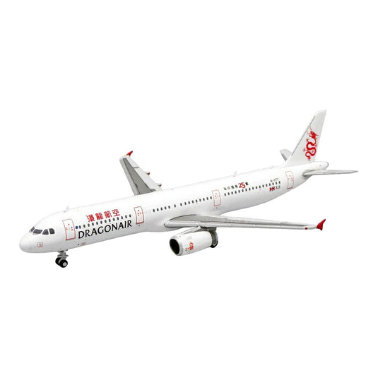 ドラゴン航空 Dragonair エアバス A321-200 B-HTF / JC Wings 1/400 飛行機模型 旅客機