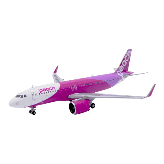 ピーチ Peach エアバス A320neo JA204P / JC Wings 1/400 飛行機模型 旅客機