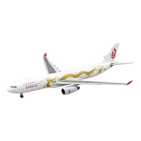 ドラゴン航空 Dragonair エアバス A330-300 B-HYF 25周年特別塗装 / JC Wings 1/400 飛行機模型 旅客機