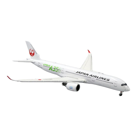 JAL日本航空 Japan Airlines エアバス A350-900 JA03XJ グリーンロゴ フラップダウン仕様 / JC Wings 1/400 飛行機模型 旅客機